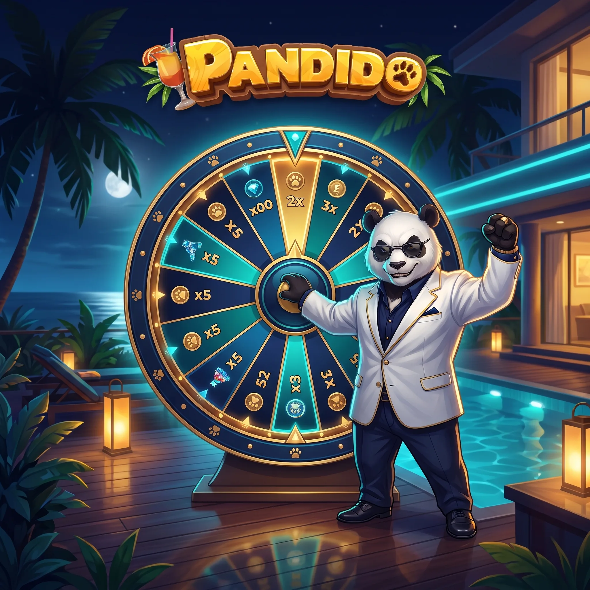 Ruota del casinò Pandido