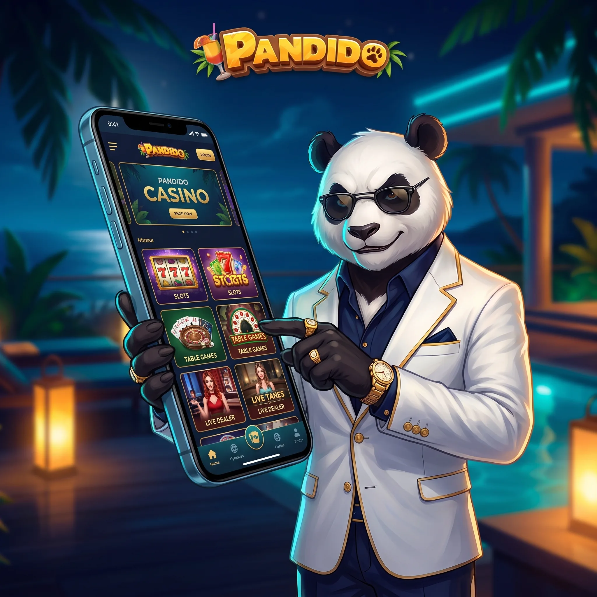 Pandido mobiilikasino